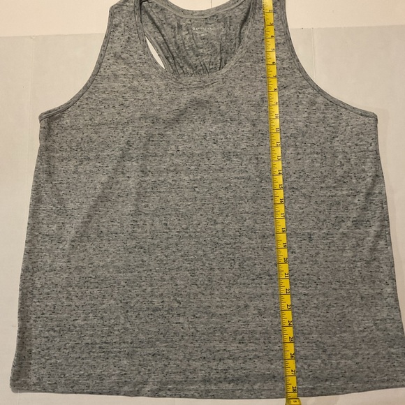 Athleta Drishti Textured Tank Top Heathered Gray/Blue - Picture 3 of 9